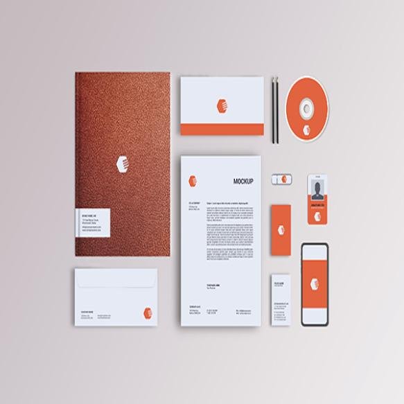 Stationery Mockup Top View (6)