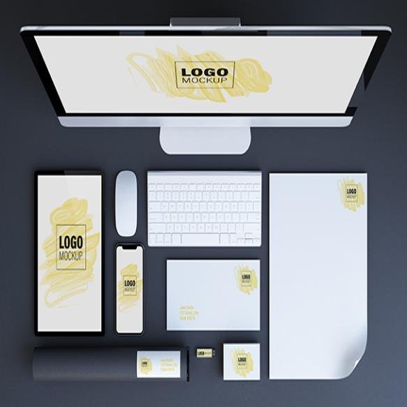 Various Branding Elements Devices Mockup (1)