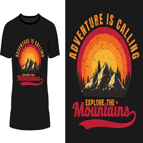 Adventure Tshirt Design