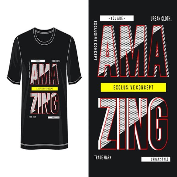 Amazing Typography Design T Shirt