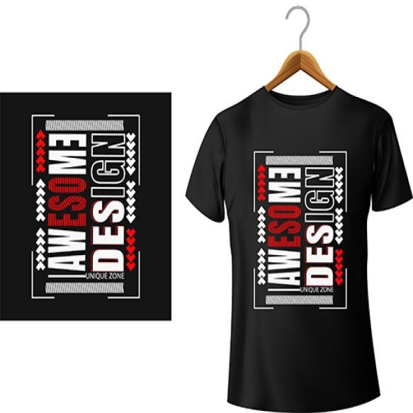 Awesome Design Modern Urban Style Typography T Shirt