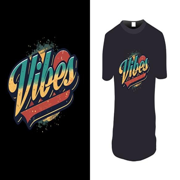 Black T Shirt With Word Sku It Vintage Typography T Shirt Design