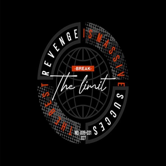 Break Limit Design Tshirt Streetwear Clothing Vector Typography Perfect Modern Apparel (1)