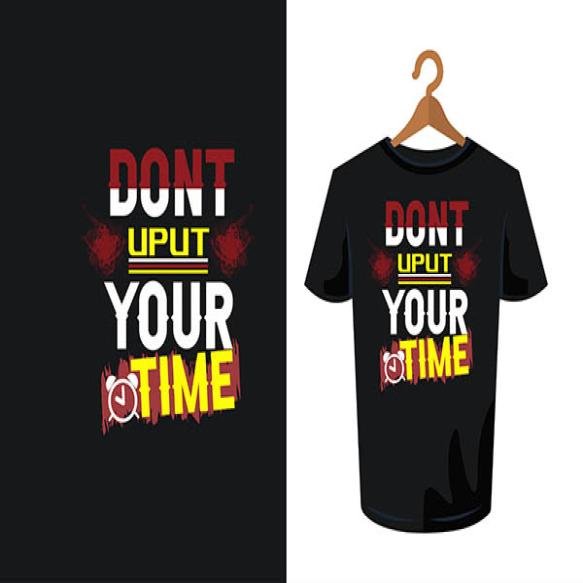 Design Slogan Tee Graphic Typography Print Illustration T Shirt Vector Art Motivational Poster (2)