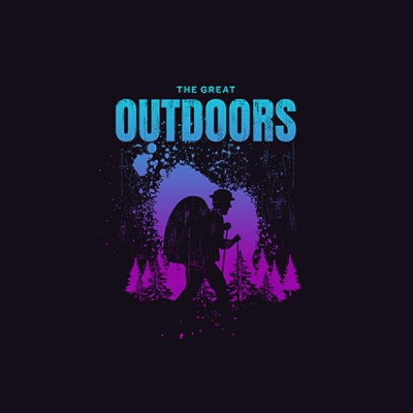 Explore Outdoors Vintage T Shirt Design Typography Print Ready Template Vector Art