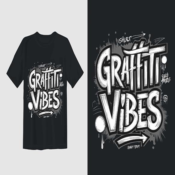 Graffiti Style Tshirt Design (1)