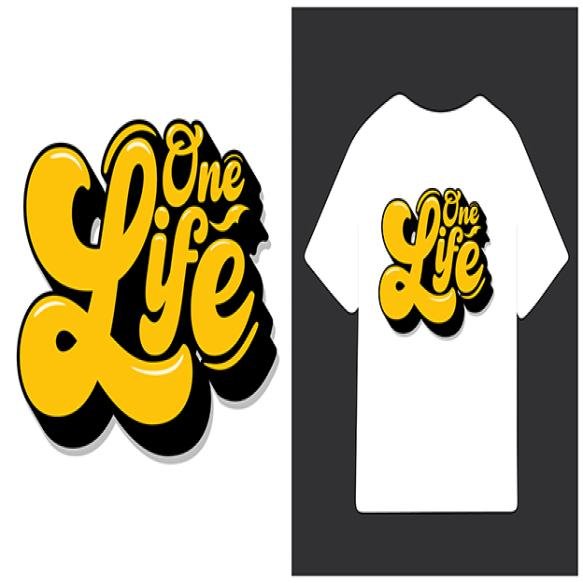 Life Graffiti Typography Art Design Vector Illustration Ready Print Tshirt Apparel Poster Other Uses