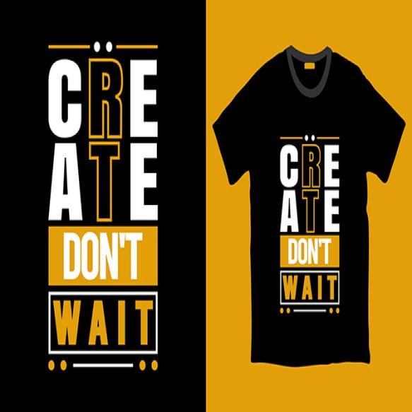 Motivational Typography Tshirt Design Tshirt Fashion Tshirt Typography