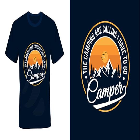 Mountain T Shirt Design