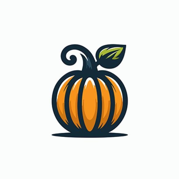 Pumpkin Logo Illustration