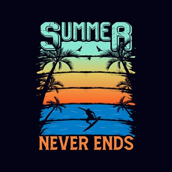 Retro Vintage Summer T Shirt Design Template Retro Sunset Graphic