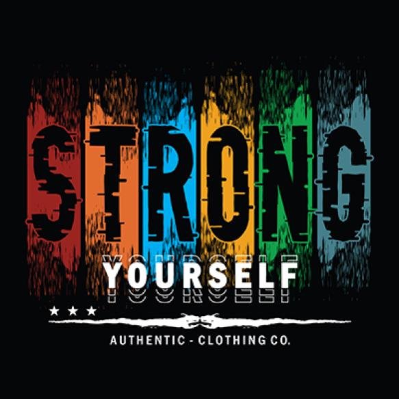 Slogan Tee Typography Graphic Design Print T Shirt Vector Illustration