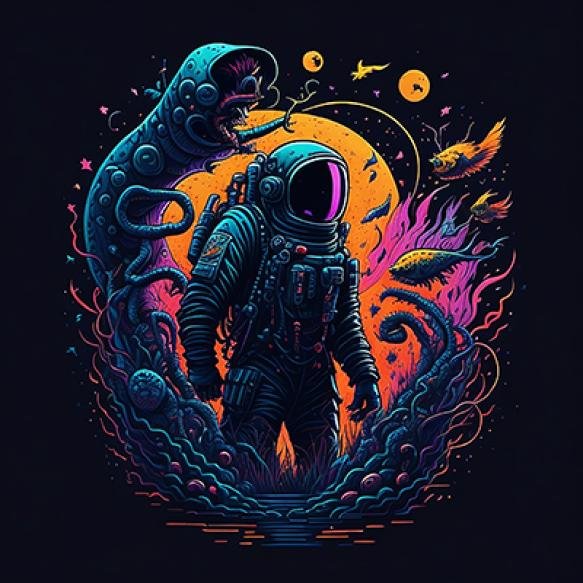 Space Suit With Space Suit It