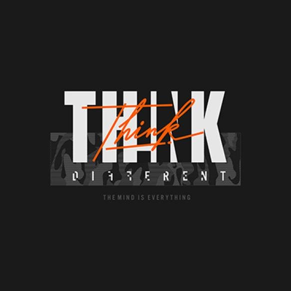 Think Outside Boxmotivational Quotes Typography Slogan (1)