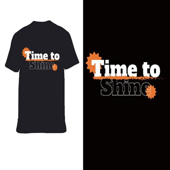 Time Shine Vector Design