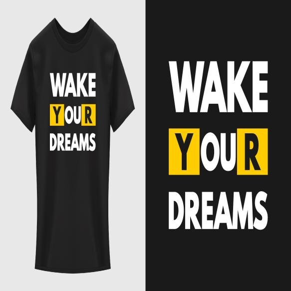 Typography T Shirt Design (2)