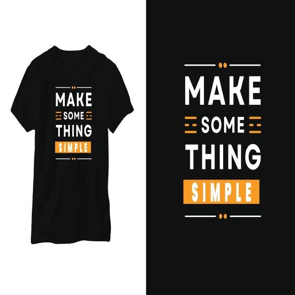 Typography Tshirt Design
