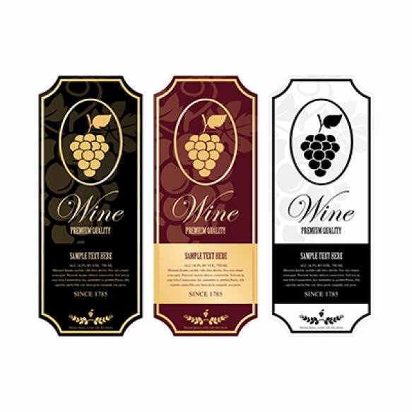 Premium Wine Label