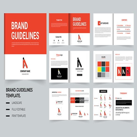 Brand Guideline Template Landscape Design