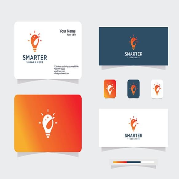Bulb Logo Idea Design Concept Digital Symbol Light Icon Vector Smart Idea Logo Used Studio