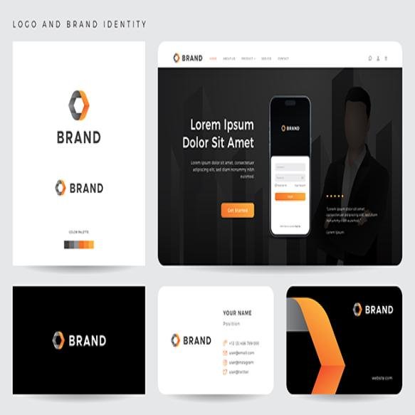 Crypto Currency Logo Brand Identity