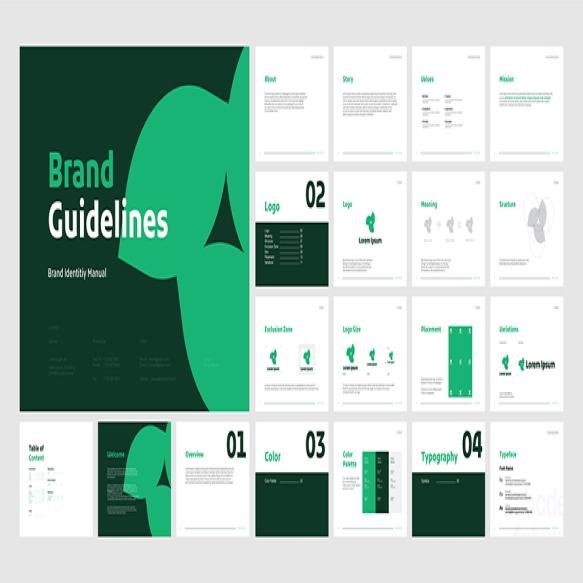 Landscape Brand Manual Template