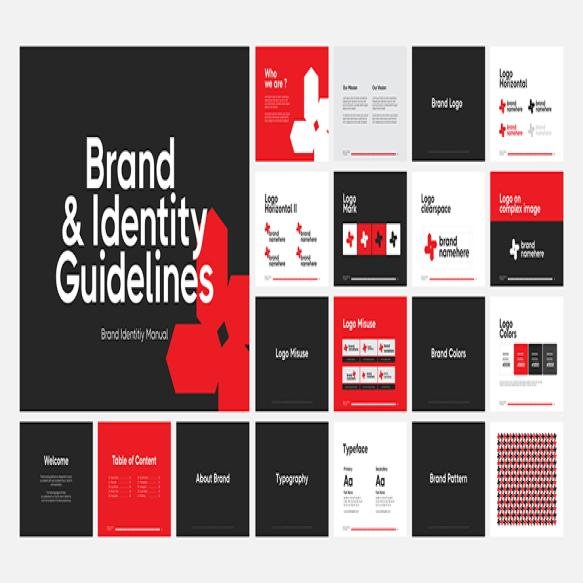 Modern Brand Guideline Template