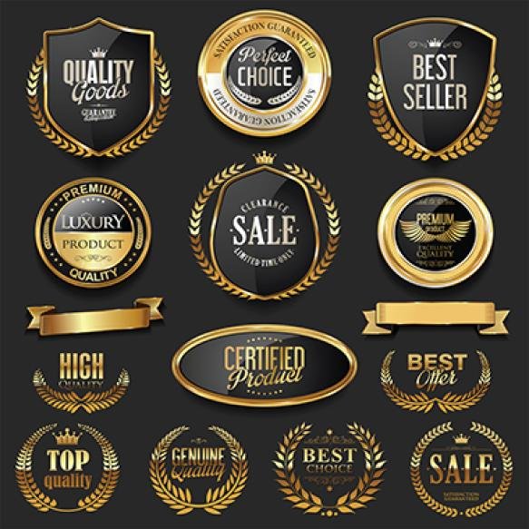 Badges Labels Collection