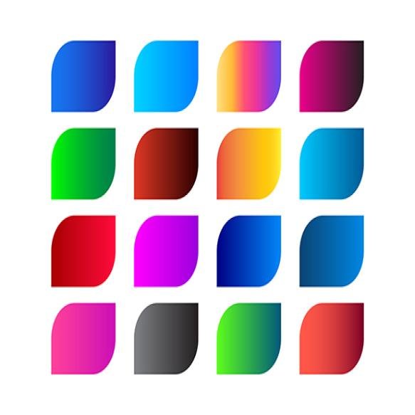 Elegant Colorful Gradient Collection
