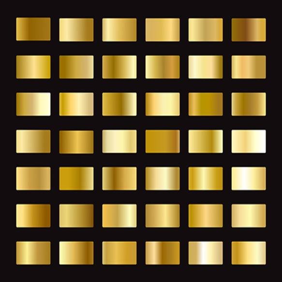 Gold Gradient Gold Vector Gold Metal Gold Palette Gold Color