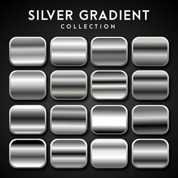 Premium Set Silver Gradient