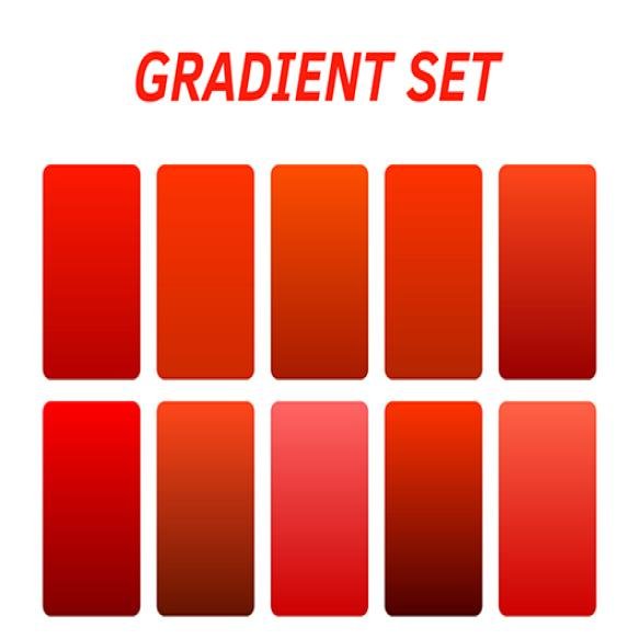 Red Orange Set Squares With Red Black Squares