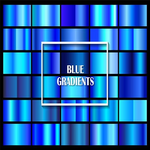 Set Blue Gradients