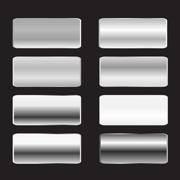Silver Platinum Gradients Set