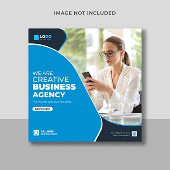 Digital Marketing Social Media Instagram Post Template