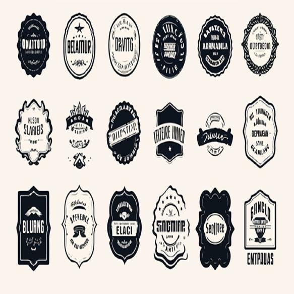 Set Logos Bands Band