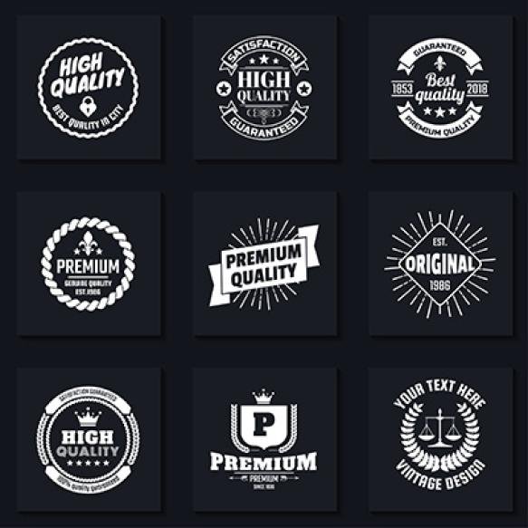 Vintage Retro Vector Logo Banner (4)