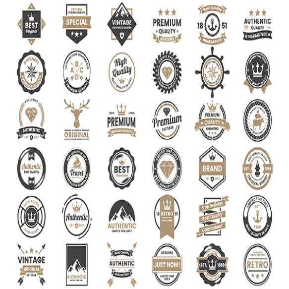 Vintage Retro Vector Logo Banner (11)