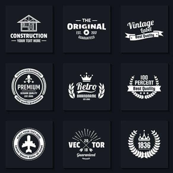 Vintage Retro Vector Logo Banner (14)