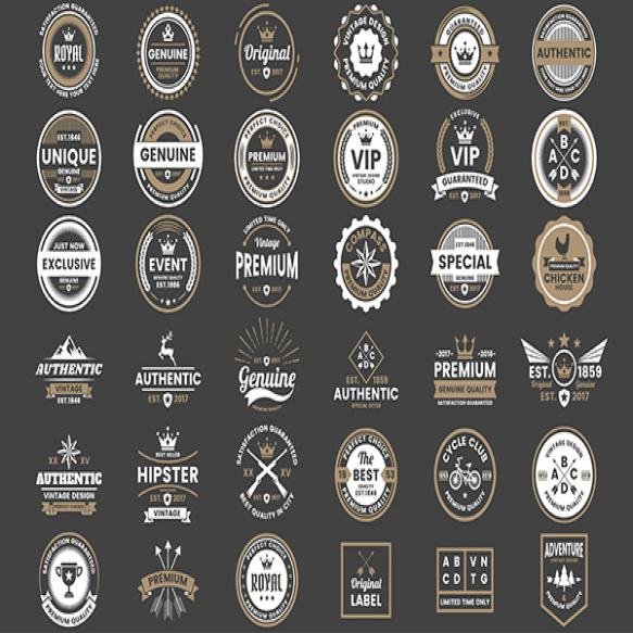 Vintage Retro Vector Logo Banner (15)