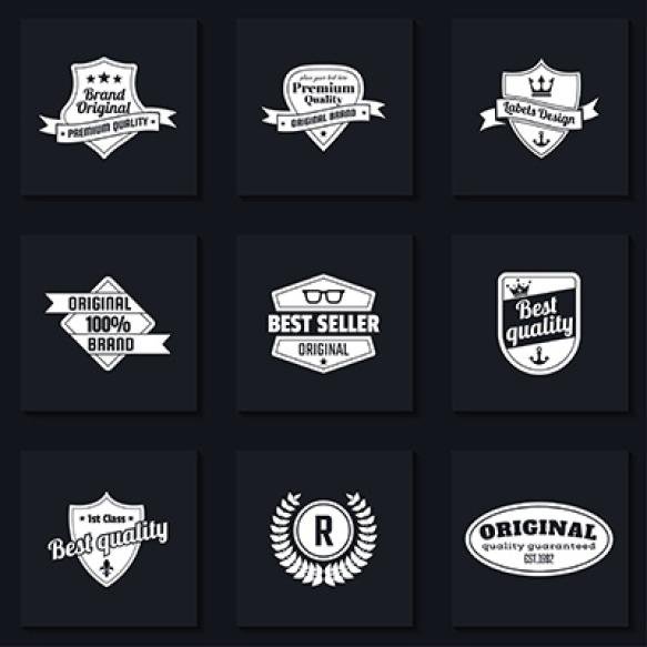 Vintage Retro Vector Logo Banner