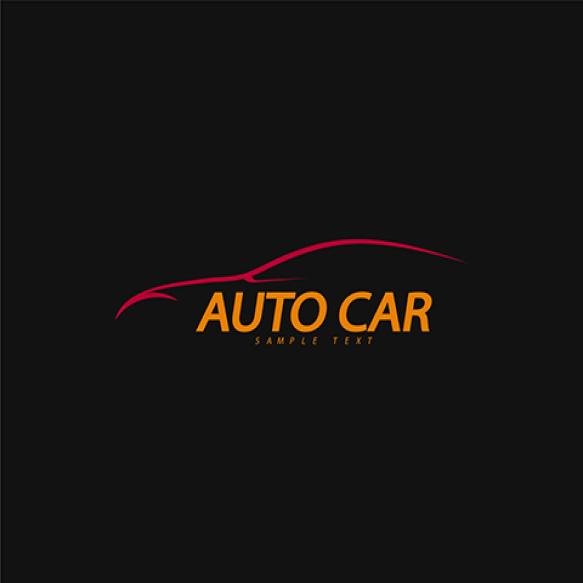 Abstract Car Logo Sign Automotive Company Symbol Auto Shop