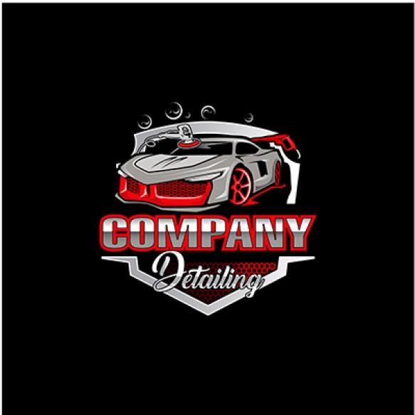 Auto Detailing Car Logo