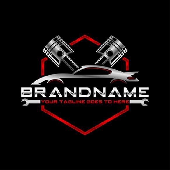 Auto Repair Car Service Logo Badge Emblem Template Perfect Logo Automotive Repair (3)