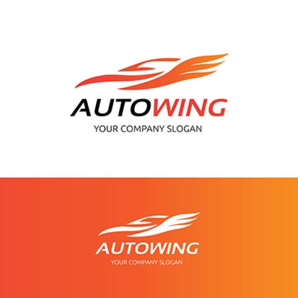 Auto Wing Logo Car Automotive Logo Template