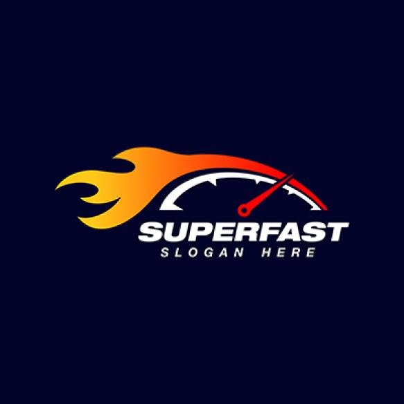 Car Speed Logo Design Template