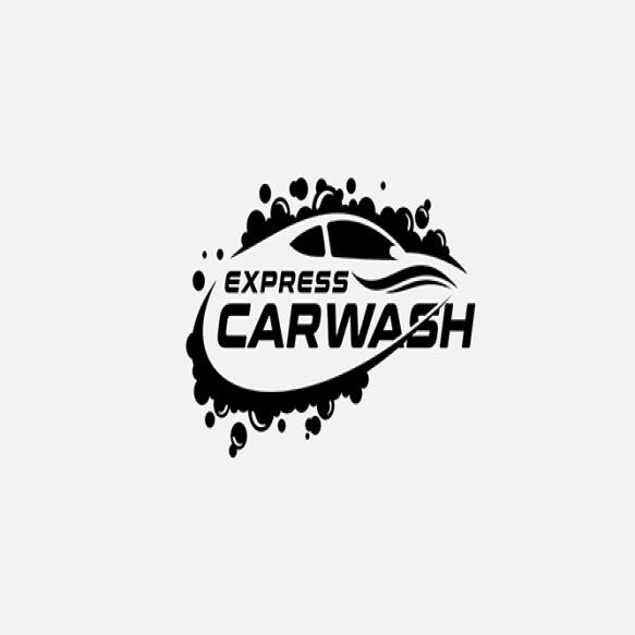 Car Wash Logo Design Vector Template