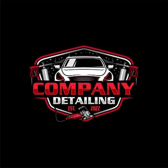 Detailing Car Logo Car Wash Logo (1)