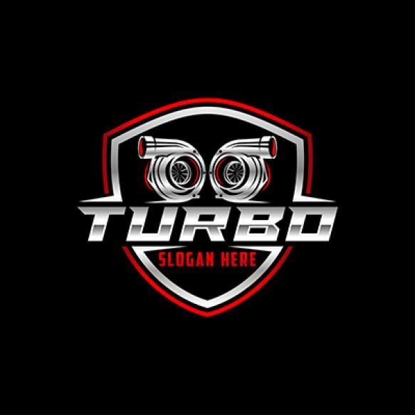 Diesel Turbo Automotive Repair Logo