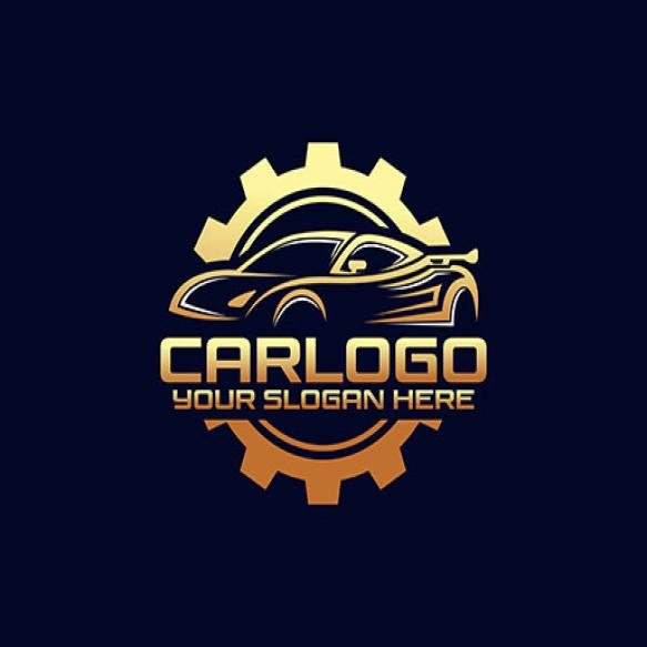 Gradient Car Service Logo Template (1)